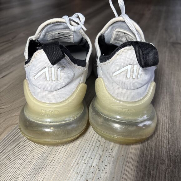 Nike Air Max 270 Low White And Black Womens Size 9 - Picture 7 of 16